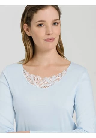 HANRO Nachthemd Zelda 110cm Glacier 7 HANRO Nachthemd Zelda 110cm Glacier – Bild 5