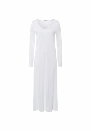 HANRO Nachthemd Zelda 130cm White 3 HANRO Nachthemd Zelda 130cm White