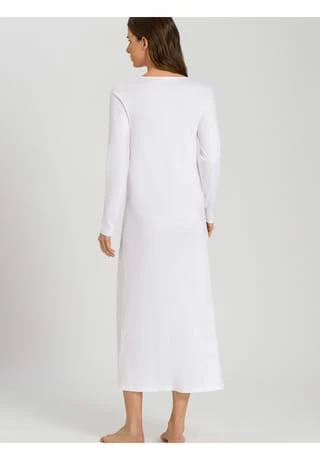 HANRO Nachthemd Zelda 130cm White 6 HANRO Nachthemd Zelda 130cm White – Bild 4