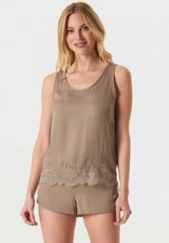 MANGUUN Schlafshirt, Ärmellos, Rundhals, Spitzendetails, Für Damen MOON ROCK 7 MANGUUN Schlafshirt, Ärmellos, Rundhals, Spitzendetails, Für Damen MOON ROCK -SCHIESSER Shop unnamed file 1710