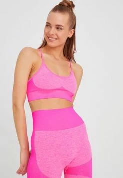 LEIFNELSON Damen Seamless Sport BH Fitness Crop Top Rosa -SCHIESSER Shop unnamed file 172