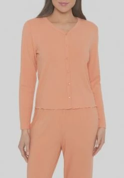 MANGUUN Schlafshirt, V-Ausschnitt, Für Damen 1 CANYON SUNSET -SCHIESSER Shop unnamed file 1725