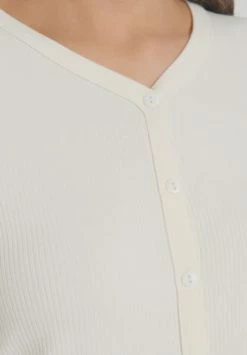 MANGUUN Schlafshirt, V-Ausschnitt, Für Damen 2 EGRET -SCHIESSER Shop unnamed file 1729