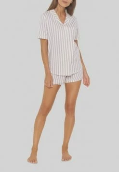 MANGUUN Shorty, Reverskragen Brusttasche, Für Damen 2 WISTERIA -SCHIESSER Shop unnamed file 1774