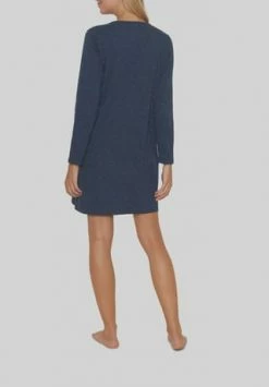 DESIRéE Nachthemd "Heike", Rundhals, Knielang, Für Damen BLAU -SCHIESSER Shop unnamed file 1788