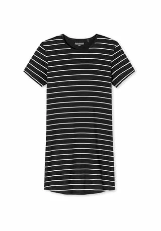 SCHIESSER Nachthemd 95/5 Black 3 SCHIESSER Nachthemd 95/5 Black