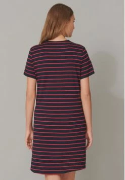 SCHIESSER Basic Night Nachthemd, Ringel, Rundhals, Für Damen 913 MULTICOLOR 2 -SCHIESSER Shop unnamed file 1798