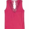 SCHIESSER Damen Trägertop Mit Spitze Mix & Relax Fuchsia -SCHIESSER Shop unnamed file 1807