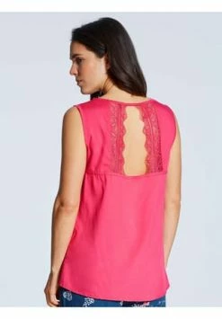 SCHIESSER Damen Trägertop Mit Spitze Mix & Relax Fuchsia 10 SCHIESSER Damen Trägertop Mit Spitze Mix & Relax Fuchsia -SCHIESSER Shop unnamed file 1810