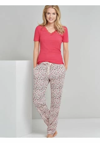 SCHIESSER Lange Jerseyhose Mix & Relax Mehrfarbig 6 SCHIESSER Lange Jerseyhose Mix & Relax Mehrfarbig – Bild 4