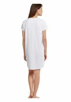 SCHIESSER Damen Nachthemd, 85 Cm - 1/2 Arm, Sleepshirt, Uni, Print, Rundhals Weiß 8 SCHIESSER Damen Nachthemd, 85 Cm - 1/2 Arm, Sleepshirt, Uni, Print, Rundhals Weiß -SCHIESSER Shop unnamed file 1830