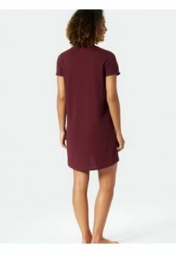 SCHIESSER Nachthemd Kurzarm - 85 Cm Lang Summer Night Pflaume -SCHIESSER Shop unnamed file 1859