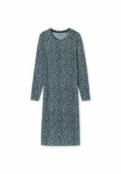 SCHIESSER Nachthemd Classic Comfort Fit Blau