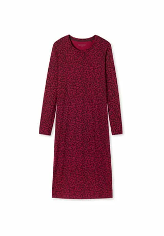 SCHIESSER Nachthemd Classic Comfort Fit Rot 3 SCHIESSER Nachthemd Classic Comfort Fit Rot