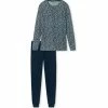 SCHIESSER Pyjama Classic Comfort Fit Blau -SCHIESSER Shop unnamed file 1912