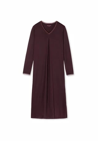 SCHIESSER Nachthemd Classic Comfort Fit Rot 3 SCHIESSER Nachthemd Classic Comfort Fit Rot