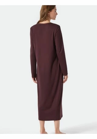 SCHIESSER Nachthemd Classic Comfort Fit Rot 5 SCHIESSER Nachthemd Classic Comfort Fit Rot – Bild 3