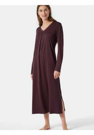 SCHIESSER Nachthemd Classic Comfort Fit Rot 6 SCHIESSER Nachthemd Classic Comfort Fit Rot – Bild 4