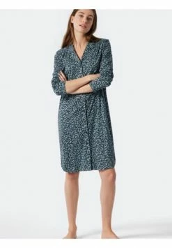 SCHIESSER Nachthemd Classic Comfort Fit Blau 8 SCHIESSER Nachthemd Classic Comfort Fit Blau -SCHIESSER Shop unnamed file 1936