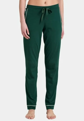 SCHIESSER Hose Lang Mix & Relax Dunkelgrün 4 SCHIESSER Hose Lang Mix & Relax Dunkelgrün – Bild 2