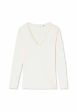 SCHIESSER Langarmshirt Mix & Relax Vanille