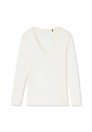 SCHIESSER Langarmshirt Mix & Relax Vanille 3 SCHIESSER Langarmshirt Mix & Relax Vanille