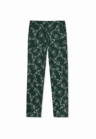 SCHIESSER Pyjamahose Mix & Relax Dunkelgrün 3 SCHIESSER Pyjamahose Mix & Relax Dunkelgrün