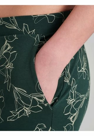 SCHIESSER Pyjamahose Mix & Relax Dunkelgrün 7 SCHIESSER Pyjamahose Mix & Relax Dunkelgrün – Bild 5