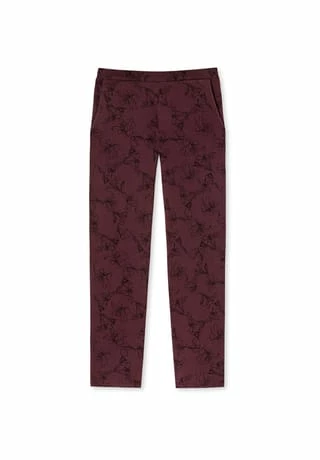 SCHIESSER Pyjamahose Mix & Relax Burgund 3 SCHIESSER Pyjamahose Mix & Relax Burgund