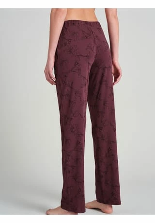 SCHIESSER Pyjamahose Mix & Relax Burgund 5 SCHIESSER Pyjamahose Mix & Relax Burgund – Bild 3