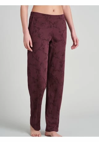 SCHIESSER Pyjamahose Mix & Relax Burgund 6 SCHIESSER Pyjamahose Mix & Relax Burgund – Bild 4