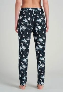 SCHIESSER Hose Lang Mix & Relax Schwarz Gemustert -SCHIESSER Shop unnamed file 1986