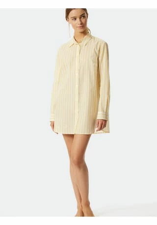 SCHIESSER Sleepshirt Nachthemd - 80 Cm Lang Pyjama Story Gelb 6 SCHIESSER Sleepshirt Nachthemd - 80 Cm Lang Pyjama Story Gelb – Bild 4