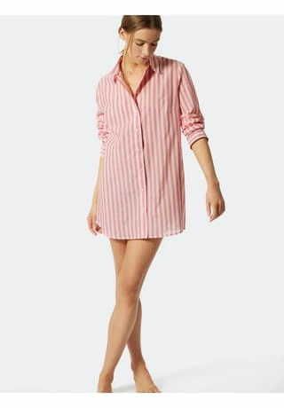 SCHIESSER Sleepshirt Nachthemd - 80 Cm Lang Pyjama Story Koralle 4 SCHIESSER Sleepshirt Nachthemd - 80 Cm Lang Pyjama Story Koralle – Bild 2