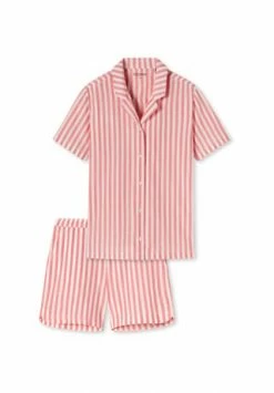 SCHIESSER Pyjama Kurz Pyjama Story Koralle