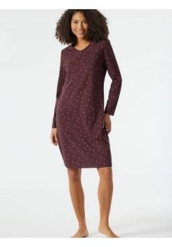 SCHIESSER Sleepshirt Langarm Essentials Comfort Fit Burgund 9 SCHIESSER Sleepshirt Langarm Essentials Comfort Fit Burgund -SCHIESSER Shop unnamed file 2058