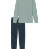 SCHIESSER Essentials Comfort Schlafanzug, Lang, Baumwolle, Für Damen 209 GRAUBLAU 1 SCHIESSER Essentials Comfort Schlafanzug, Lang, Baumwolle, Für Damen 209 GRAUBLAU -SCHIESSER Shop unnamed file 2063
