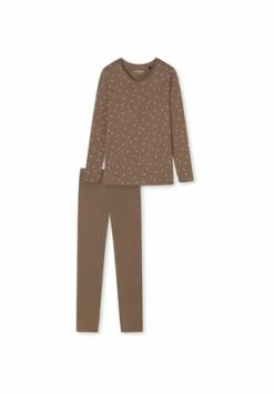 SCHIESSER Pyjama Essentials Comfort Fit Braun