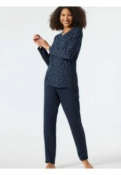 SCHIESSER Schlafanzug Langarm Essentials Comfort Fit Dunkelblau 9 SCHIESSER Schlafanzug Langarm Essentials Comfort Fit Dunkelblau -SCHIESSER Shop unnamed file 2083