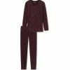 SCHIESSER Schlafanzug Langarm Essentials Comfort Fit Burgund 2 SCHIESSER Schlafanzug Langarm Essentials Comfort Fit Burgund -SCHIESSER Shop unnamed file 2084