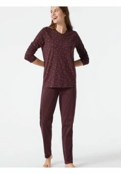 SCHIESSER Schlafanzug Langarm Essentials Comfort Fit Burgund 7 SCHIESSER Schlafanzug Langarm Essentials Comfort Fit Burgund -SCHIESSER Shop unnamed file 2085