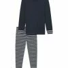 SCHIESSER Essentials Stripes Schlafanzug, Rundhals, Streifen, Uni, Für Damen 803 DUNKELBLAU 2 SCHIESSER Essentials Stripes Schlafanzug, Rundhals, Streifen, Uni, Für Damen 803 DUNKELBLAU -SCHIESSER Shop unnamed file 2098