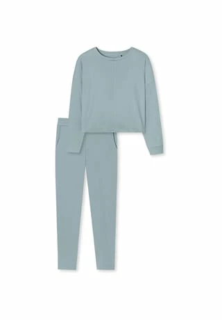 SCHIESSER Pyjama Modern Nightwear Grau 3 SCHIESSER Pyjama Modern Nightwear Grau