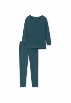 SCHIESSER Pyjama Modern Nightwear Blau