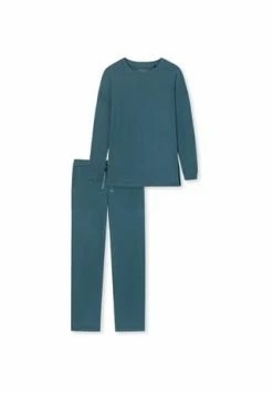 SCHIESSER Pyjama Modern Nightwear Blau