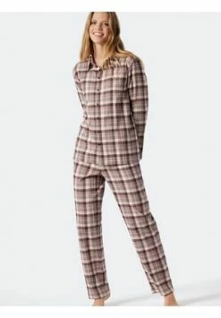 SCHIESSER Schlafanzug Langarm Sleep + Lounge Organic Cotton Pfirsich -SCHIESSER Shop unnamed file 2137