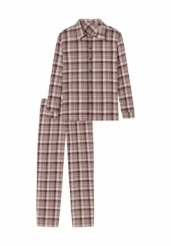 SCHIESSER Shop 25 SCHIESSER Schlafanzug, Flanell, Für Damen 612 PFIRSICH