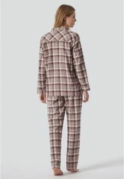 SCHIESSER Schlafanzug, Flanell, Für Damen 612 PFIRSICH -SCHIESSER Shop unnamed file 2145