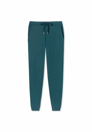 SCHIESSER Damen Pants, Lang Blaugrün 3 SCHIESSER Damen Pants, Lang Blaugrün