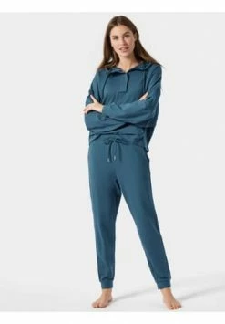 SCHIESSER Damen Pants, Lang Blaugrün 9 SCHIESSER Damen Pants, Lang Blaugrün -SCHIESSER Shop unnamed file 2154